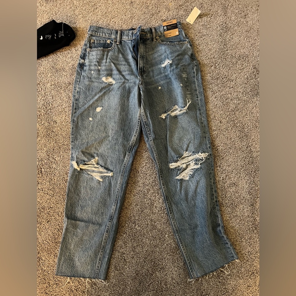 NWT Aeropostale curvy mom jeans